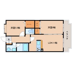 静岡駅 バス32分  大谷中下車：停歩3分 1階の物件間取画像